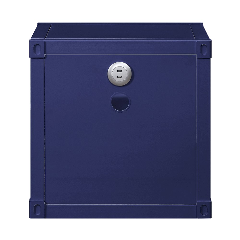 Cargo Nightstand w/USB Port Blue. Picture 5