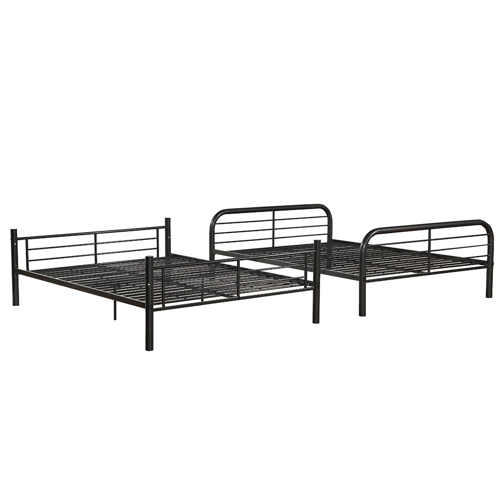 Bristol Bunk Bed (F/F) Gunmetal. Picture 5