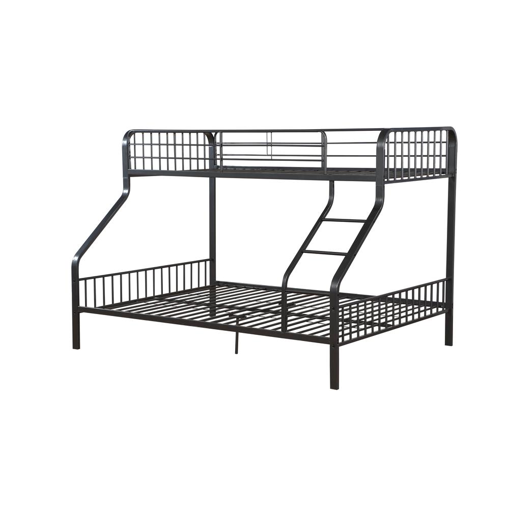 Caius Twin XL/Queen Bunk Bed, Gunmetal (1Set/2Ctn). Picture 2