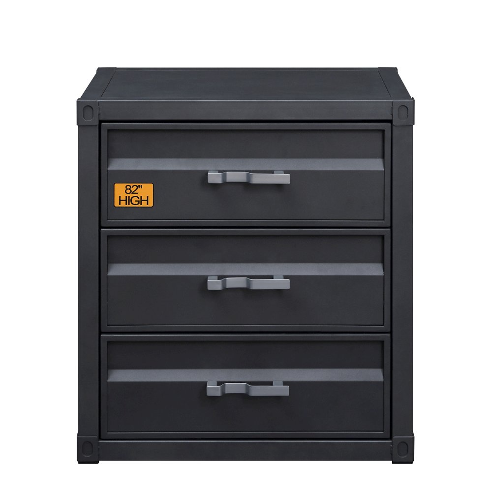 Cargo Chest w/3 Drawers Gunmetal. Picture 4
