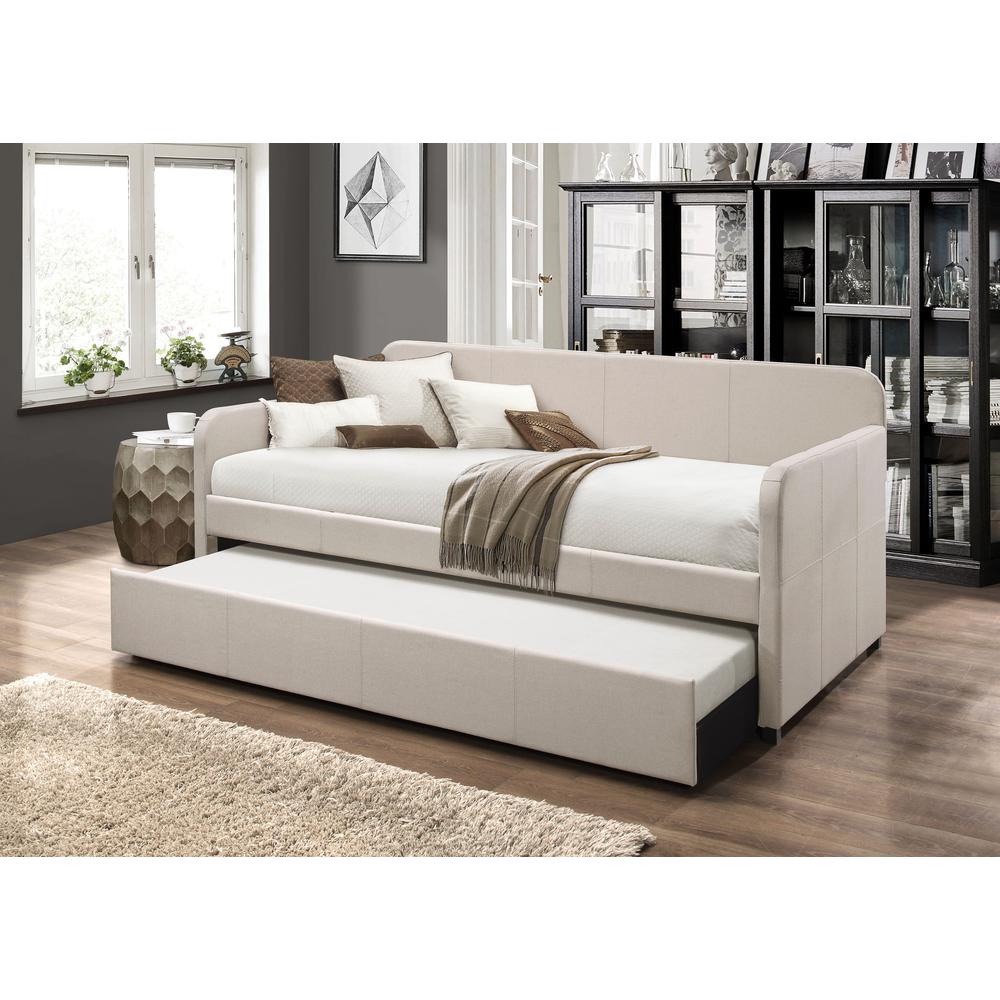 Jagger Daybed & Trundle (Twin Size), Fabric (1Set/2Ctn). Picture 1