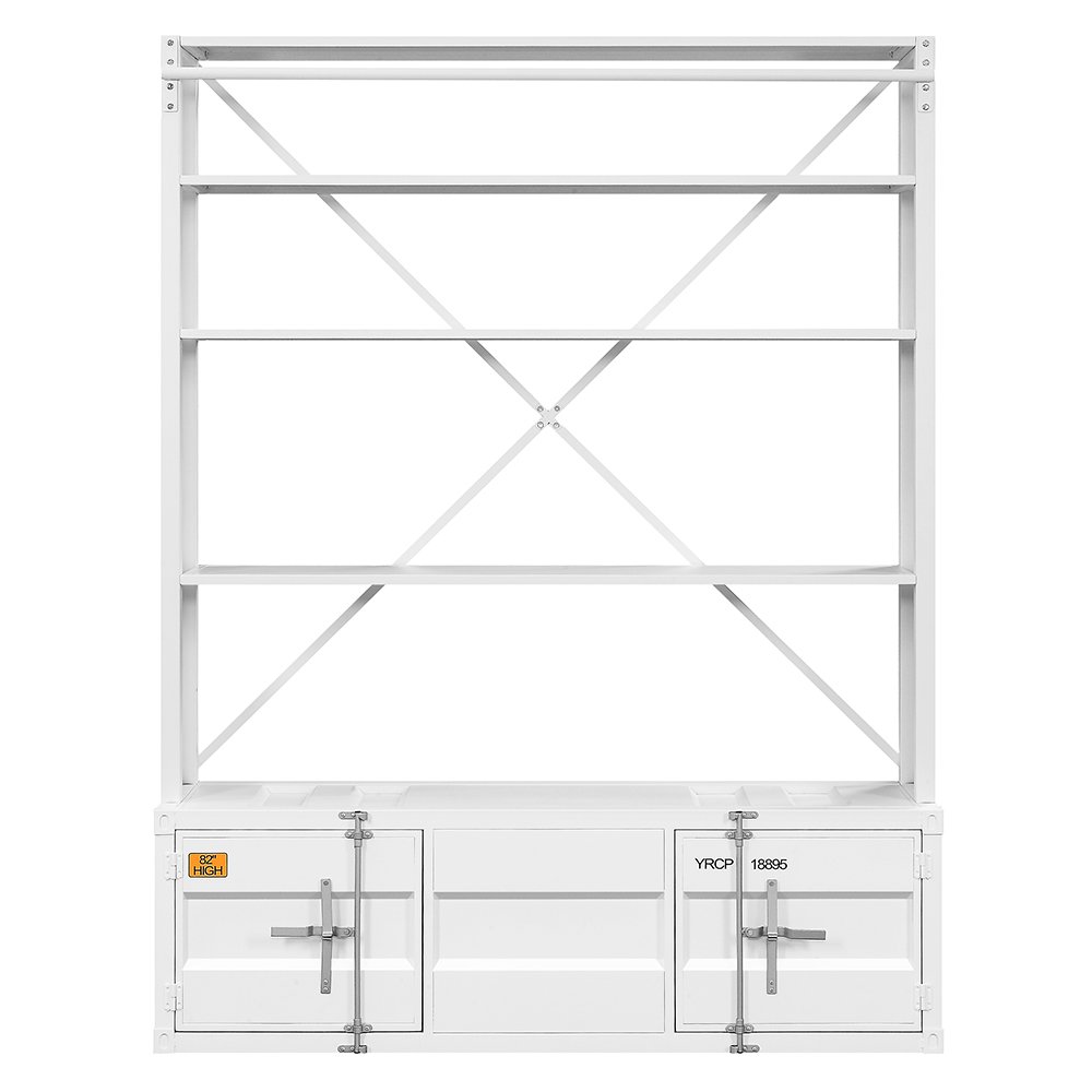 Cargo Bookcase w/Ladder White. Picture 3