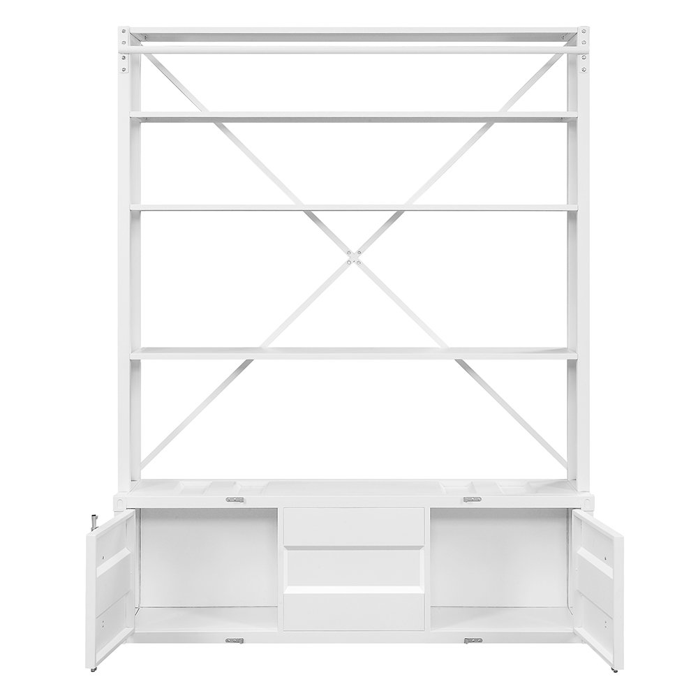 Cargo Bookcase w/Ladder White. Picture 4