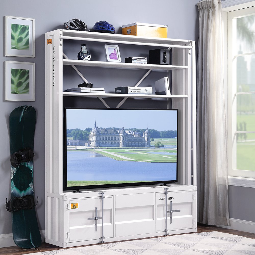 Cargo Bookcase w/Ladder White. Picture 5
