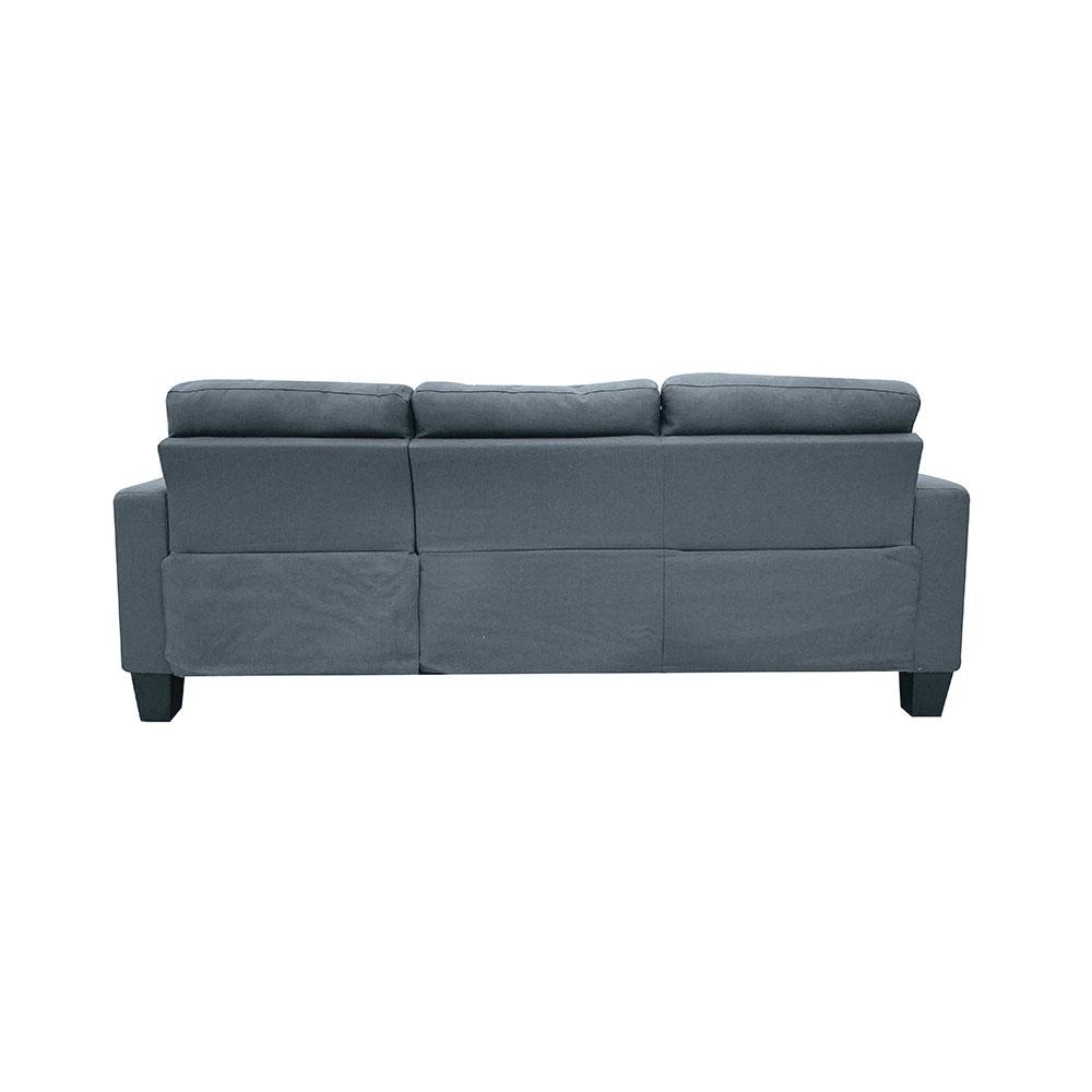 Earsom Sofa and Ottoman, Gray Linen (52775). Picture 4
