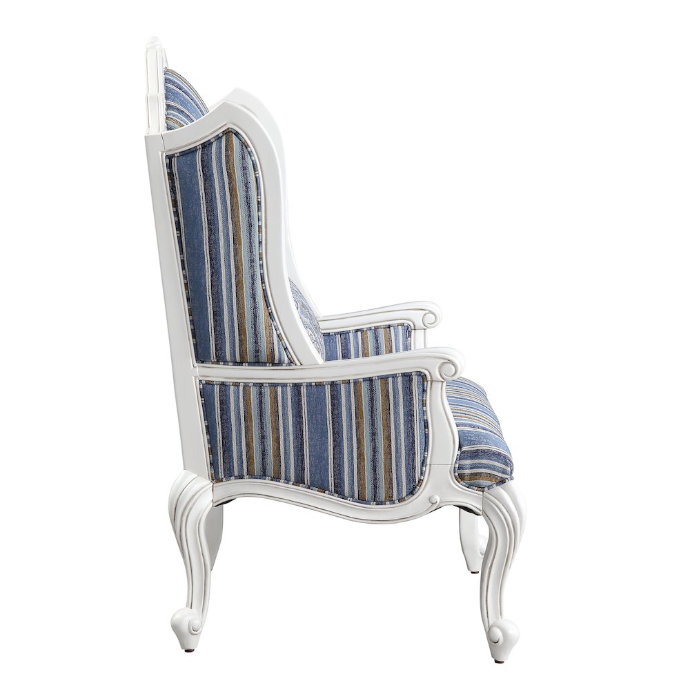 Ciddrenar Chair w/Pillow Fabric & White. Picture 3