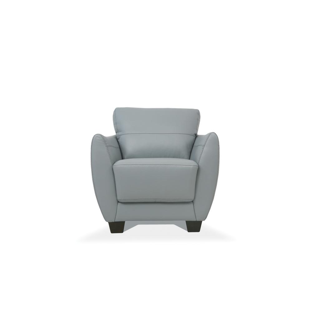 Valeria Chair Watery Top Grain Leather. Picture 1