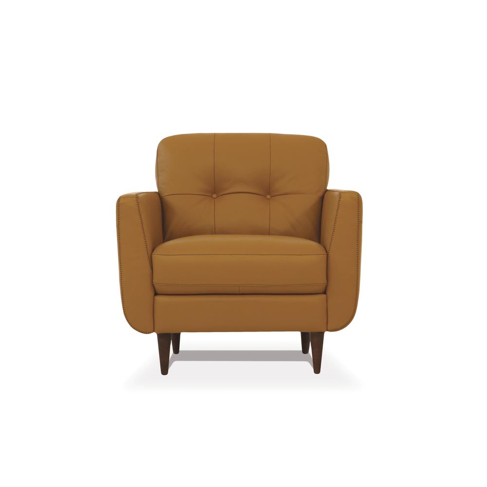 Chair, Camel Leather 54957. Picture 3
