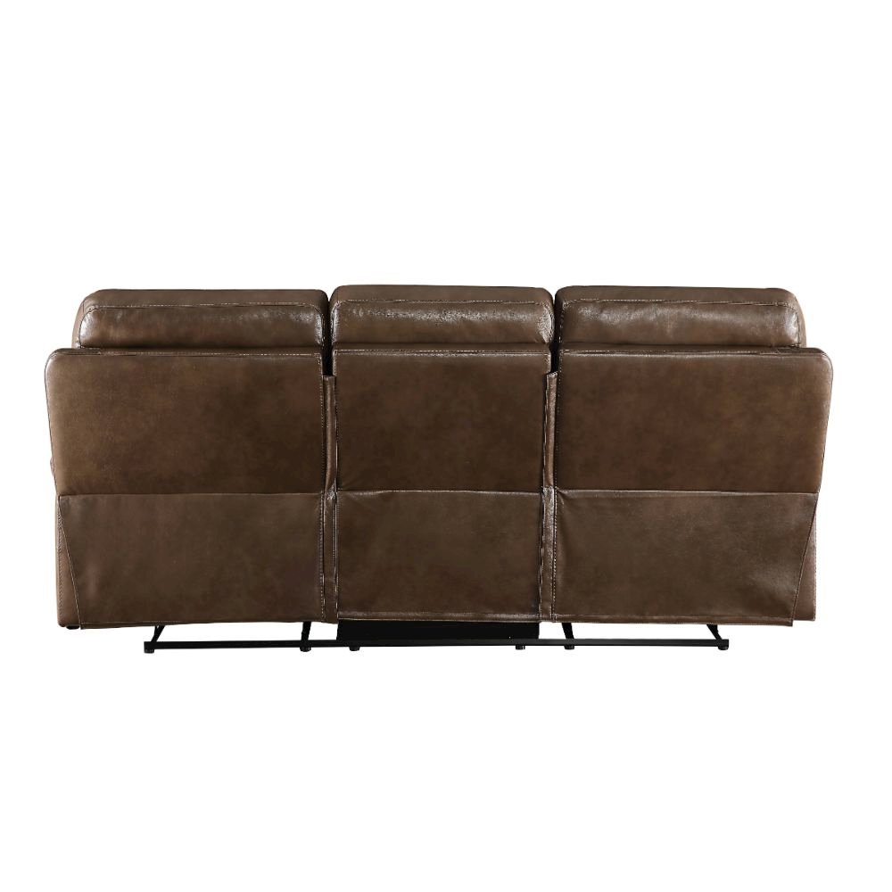 Aashi Motion Sofa Brown LeatherGel Match. Picture 4