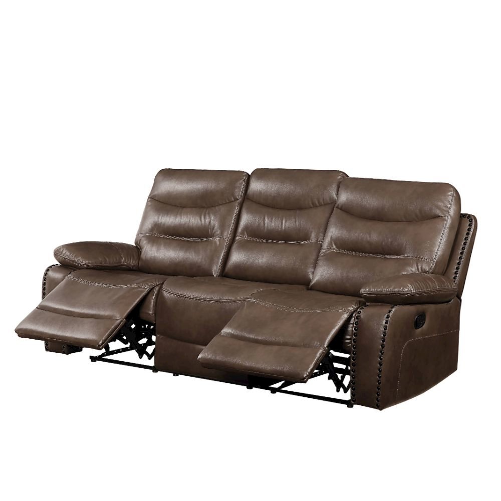 Aashi Motion Sofa Brown LeatherGel Match. Picture 5