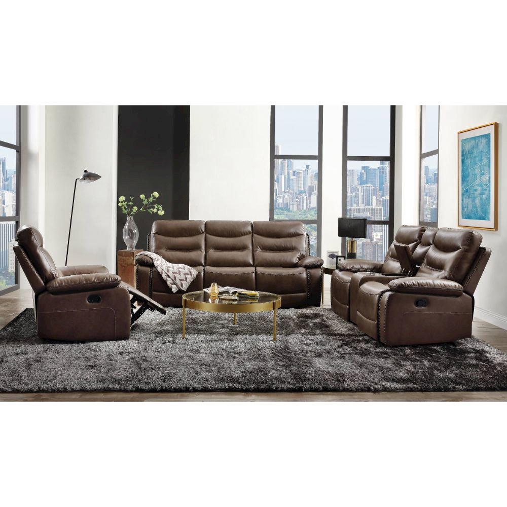 Aashi Motion Sofa Brown LeatherGel Match. Picture 8
