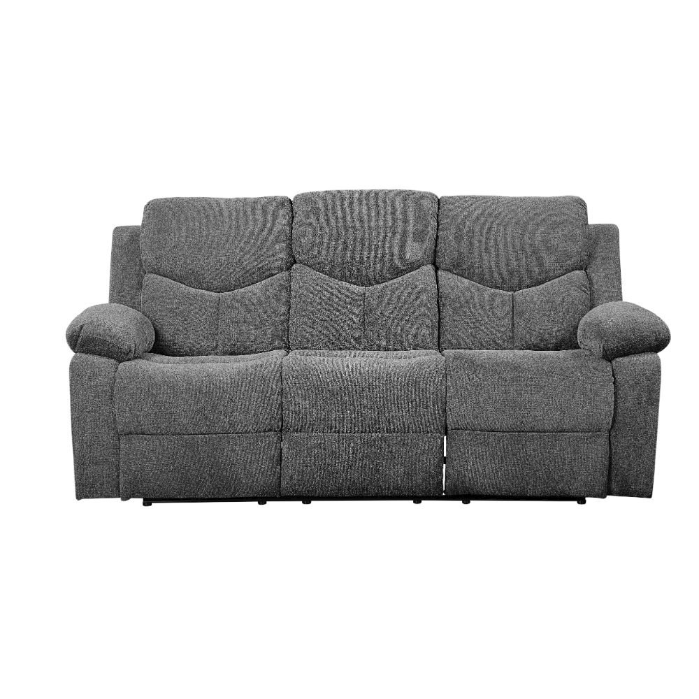 Kalen Motion Sofa Gray Chenille. Picture 3