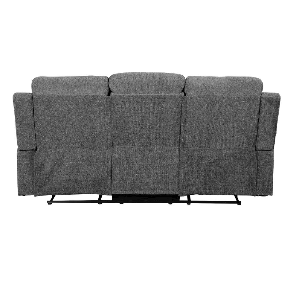 Kalen Motion Sofa Gray Chenille. Picture 5