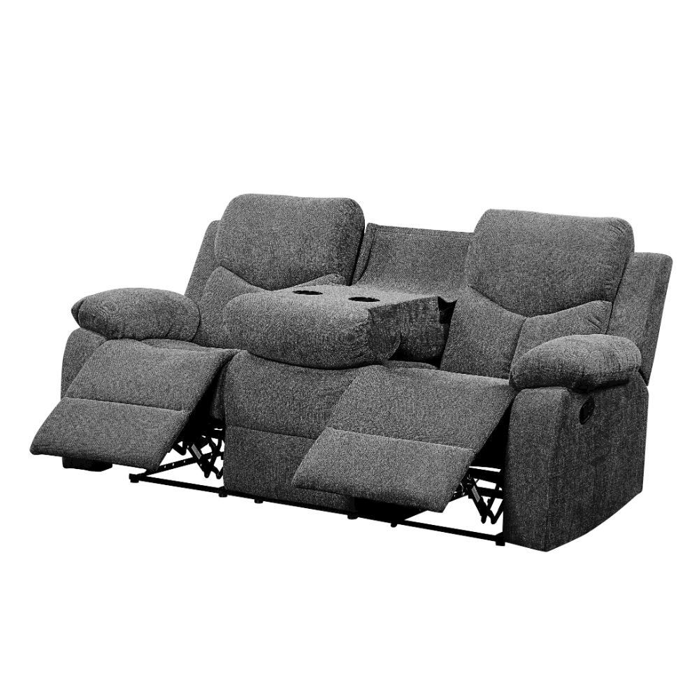 Kalen Motion Sofa Gray Chenille. Picture 6