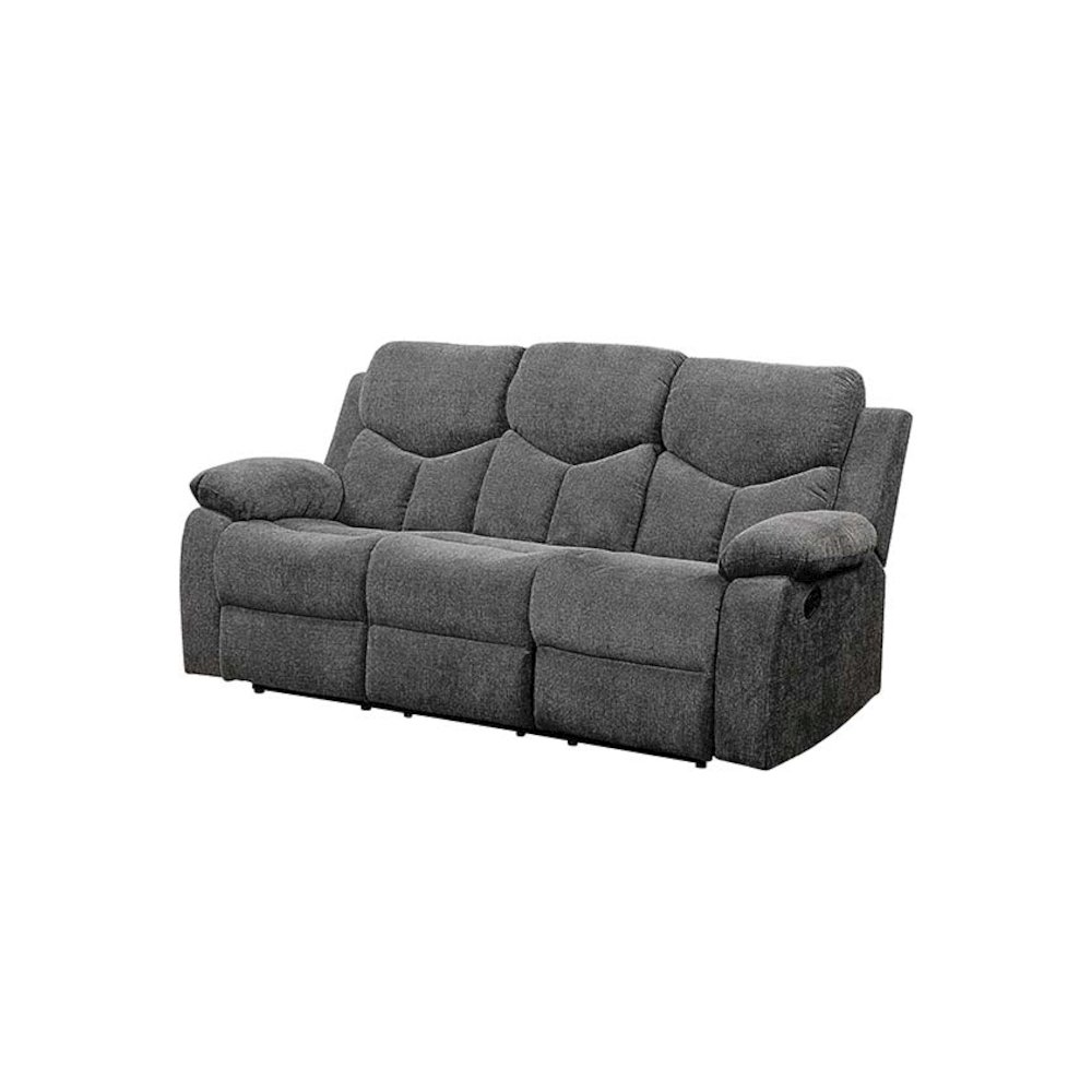 Kalen Motion Sofa Gray Chenille. Picture 1