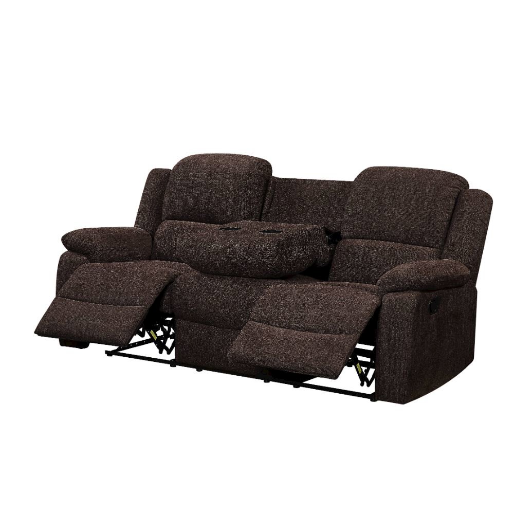 Madden Motion Sofa Brown Chenille. Picture 5