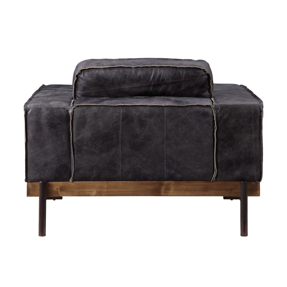 Silchester Chair, Antique Ebony Top Grain Leather (56507). Picture 3