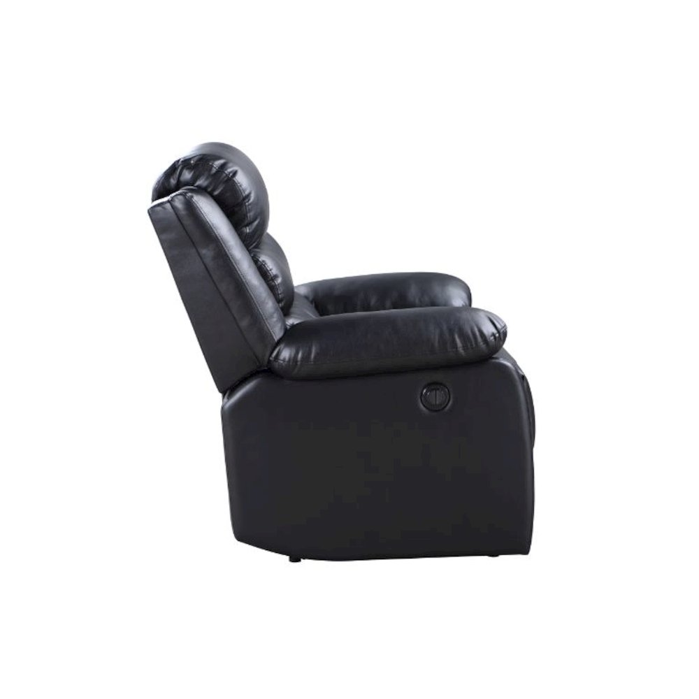 Eilbra Power Motion Recliner Black Synthetic Leather. Picture 4