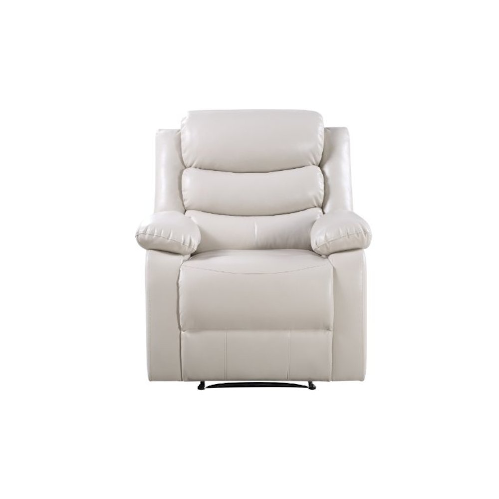 Eilbra Power Motion Recliner Beige Synthetic Leather. Picture 5