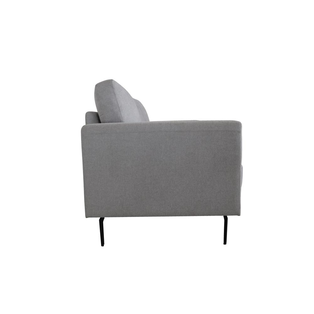 Kyrene Loveseat, Light Gray Linen (56926). Picture 7