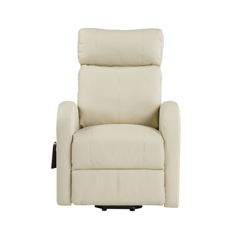 Ricardo Power  Motion Recliner w/Lift Beige Synthetic Leather. Picture 2