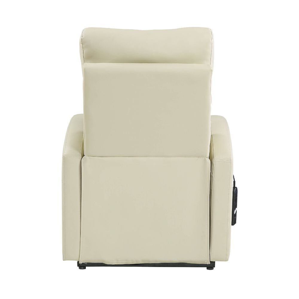 Ricardo Power  Motion Recliner w/Lift Beige Synthetic Leather. Picture 4