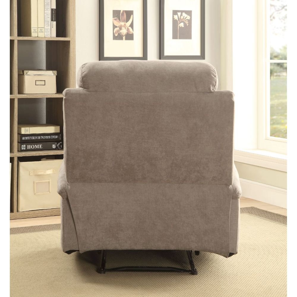 Rosia Motion Recliner Gray Velvet. Picture 3