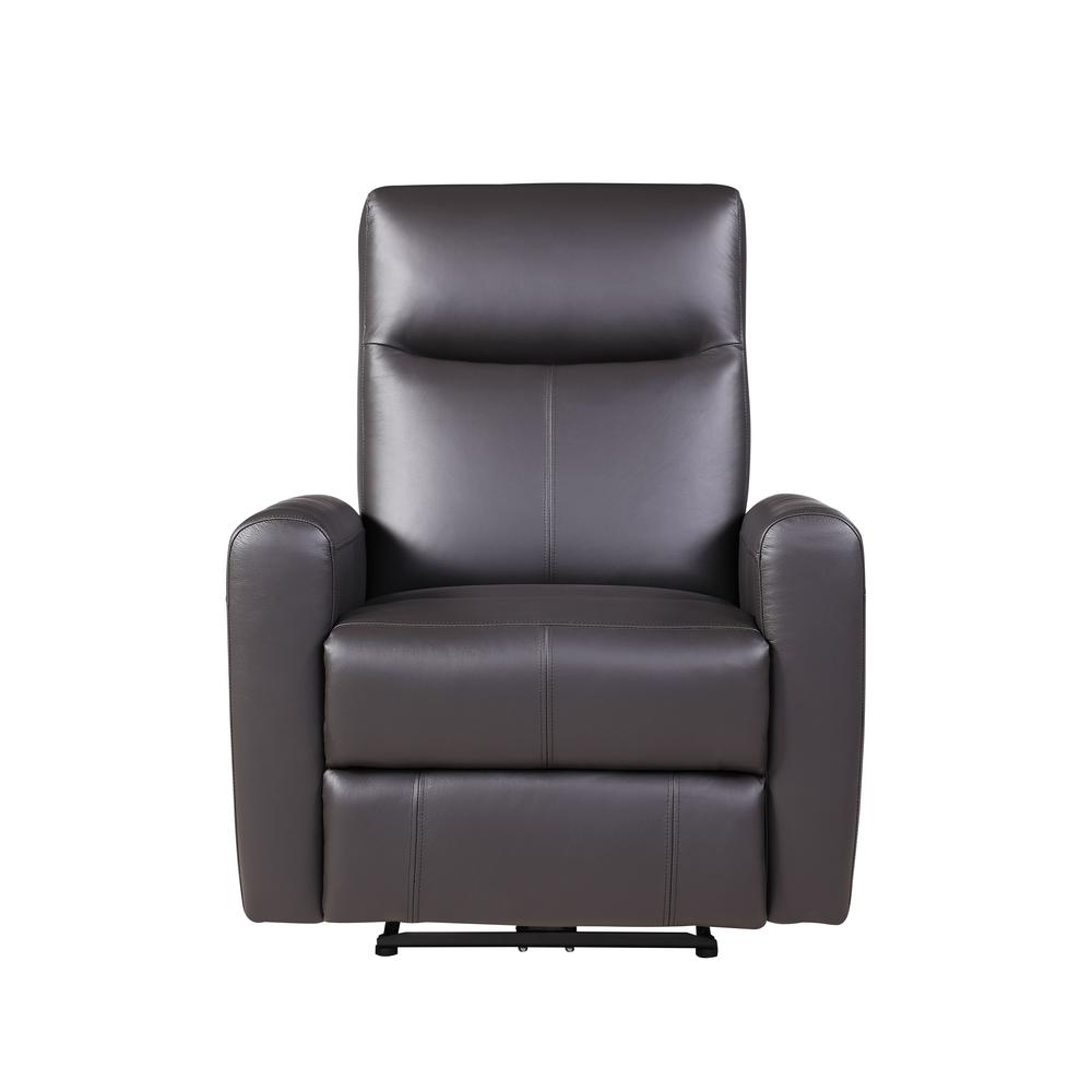 Recliner (Power Motion), Brown Top Grain Leather Match 59773. Picture 5