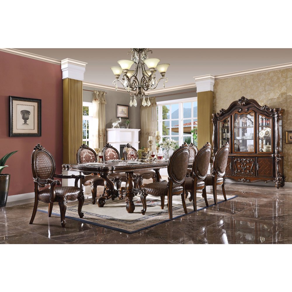 Versailles Arm Chair (Set-2) Cherry. Picture 5