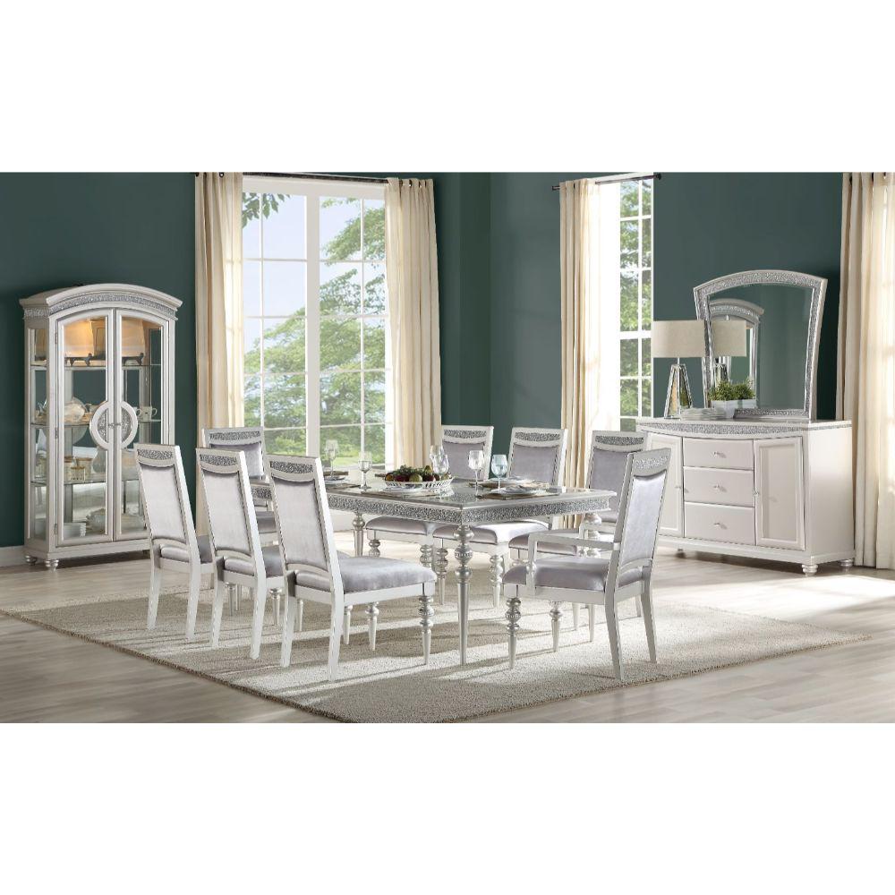 Maverick Dining Table Platinum. Picture 1
