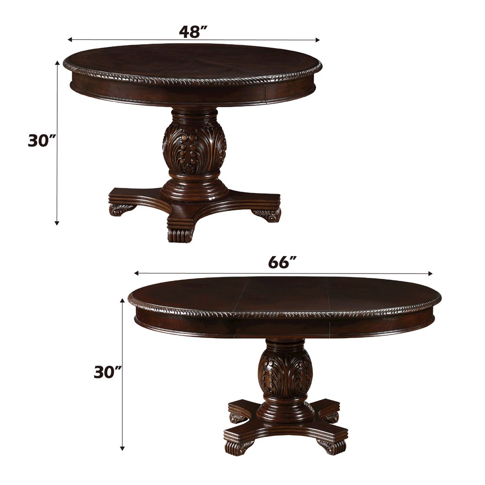 Chateau De Ville Dining Table Espresso. Picture 10