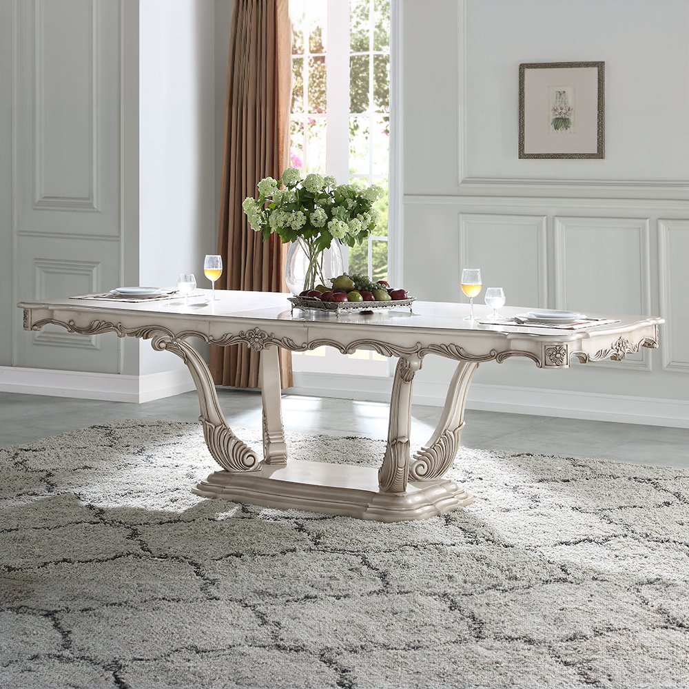Gorsedd Dining Table Golden Ivory. Picture 1