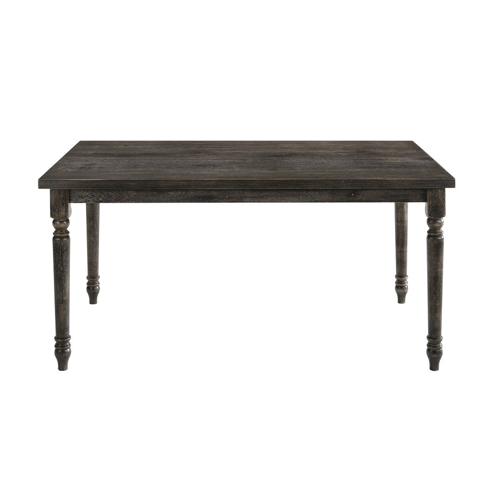 Claudia II Dining Table Weathered Gray. Picture 3