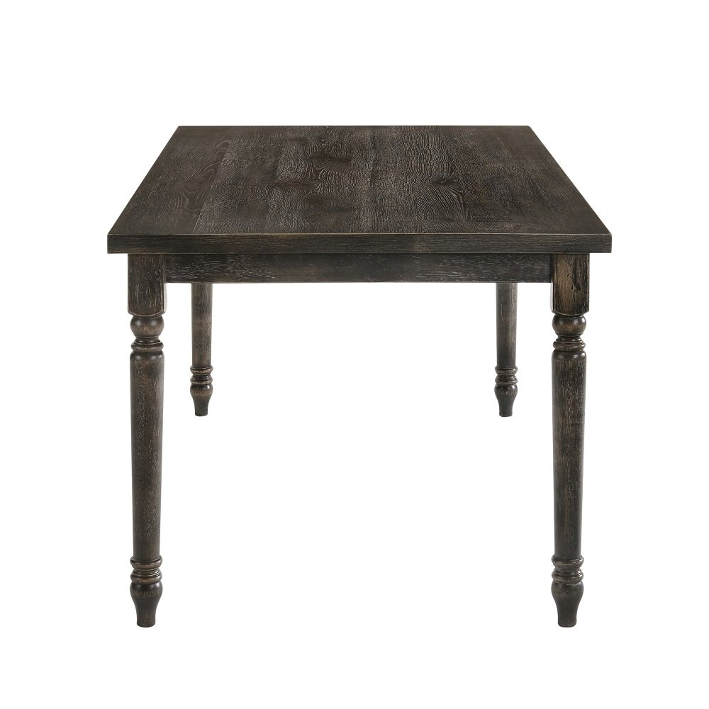 Claudia II Dining Table Weathered Gray. Picture 4
