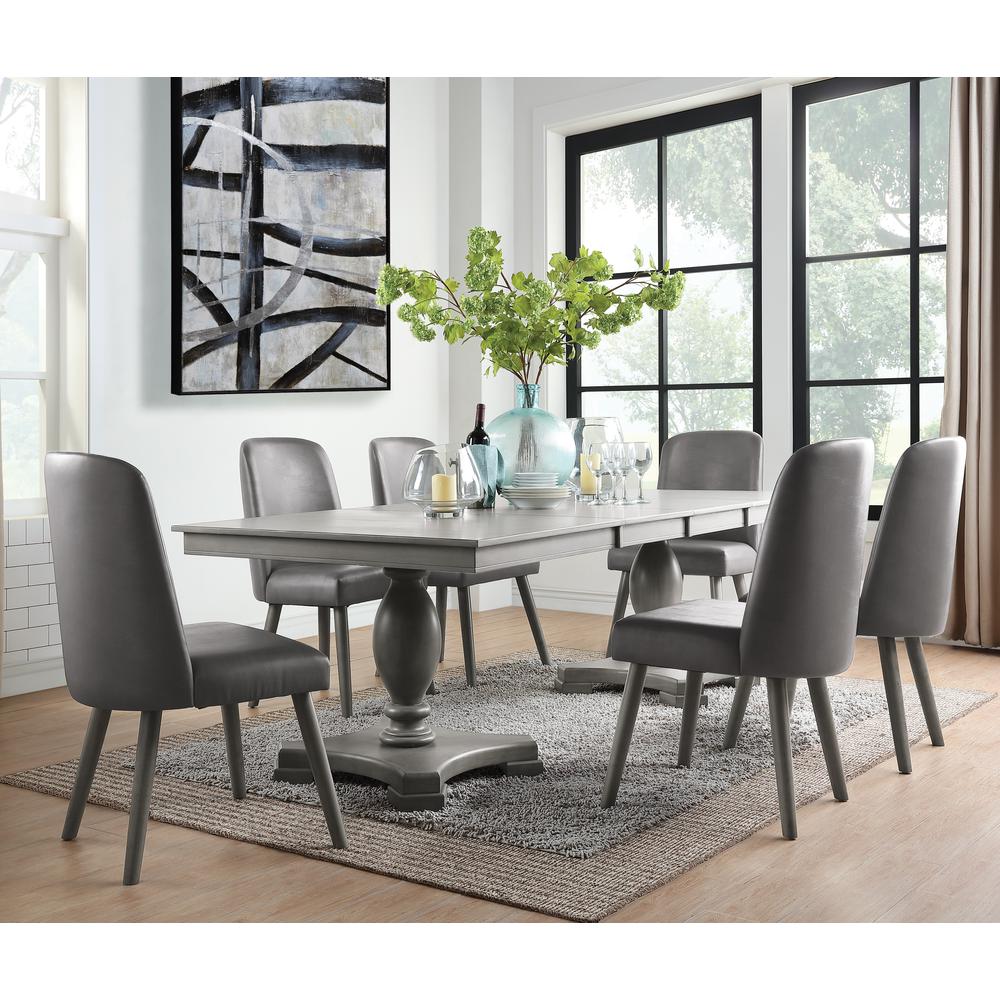 Waylon Dining Table Gray Oak. Picture 1