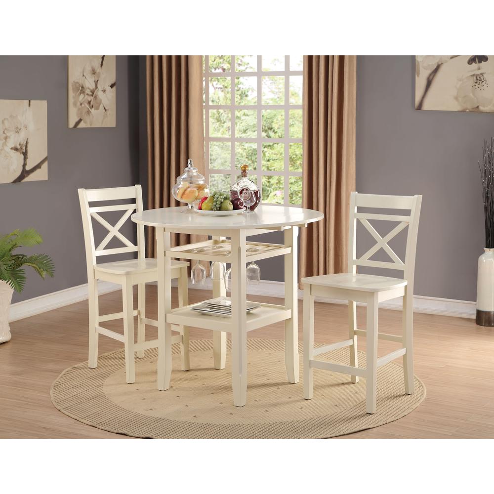 Tartys Counter Height Table Cream. Picture 1