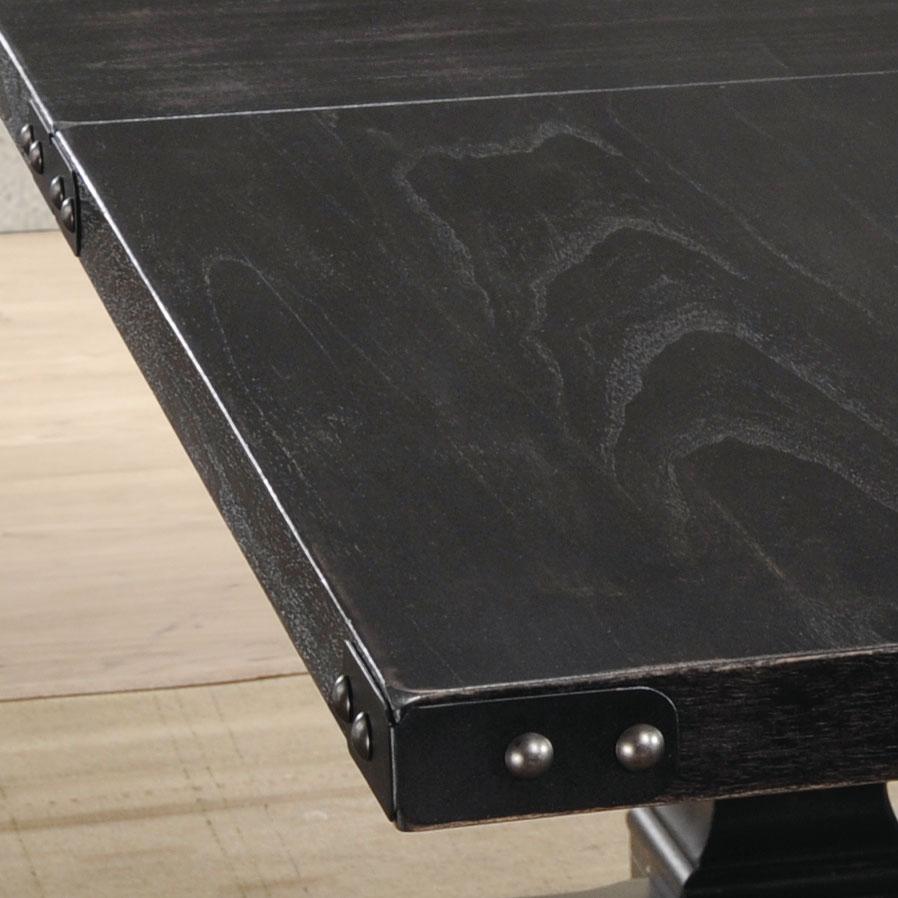 Morland Dining Table, Vintage Black (1Set/2Ctn). Picture 2