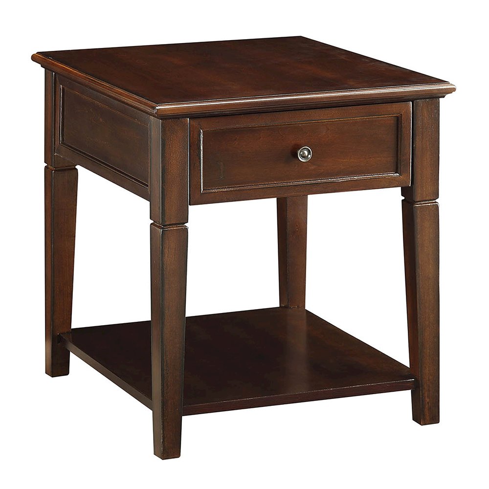 Malachi End Table Walnut. Picture 2
