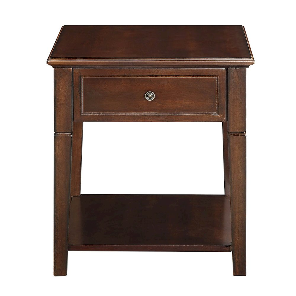Malachi End Table Walnut. Picture 3