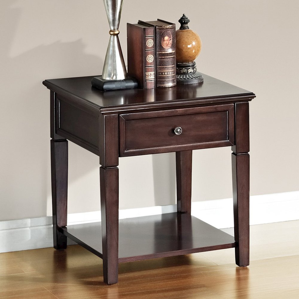 Malachi End Table Walnut. Picture 7