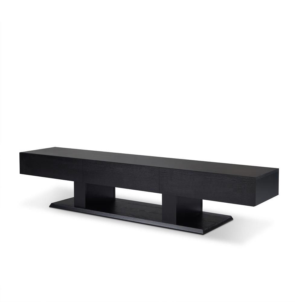 Follian TV Stand, Black. Picture 1
