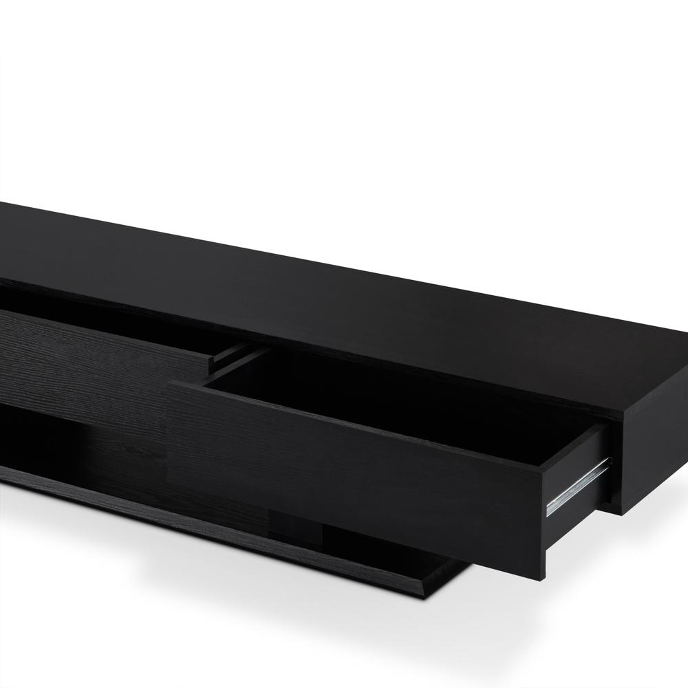 Follian TV Stand, Black. Picture 6