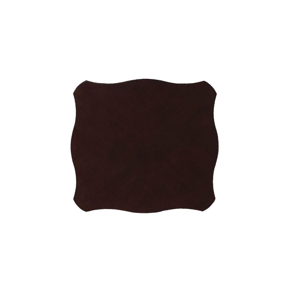 Mathias End Table Walnut & White. Picture 2