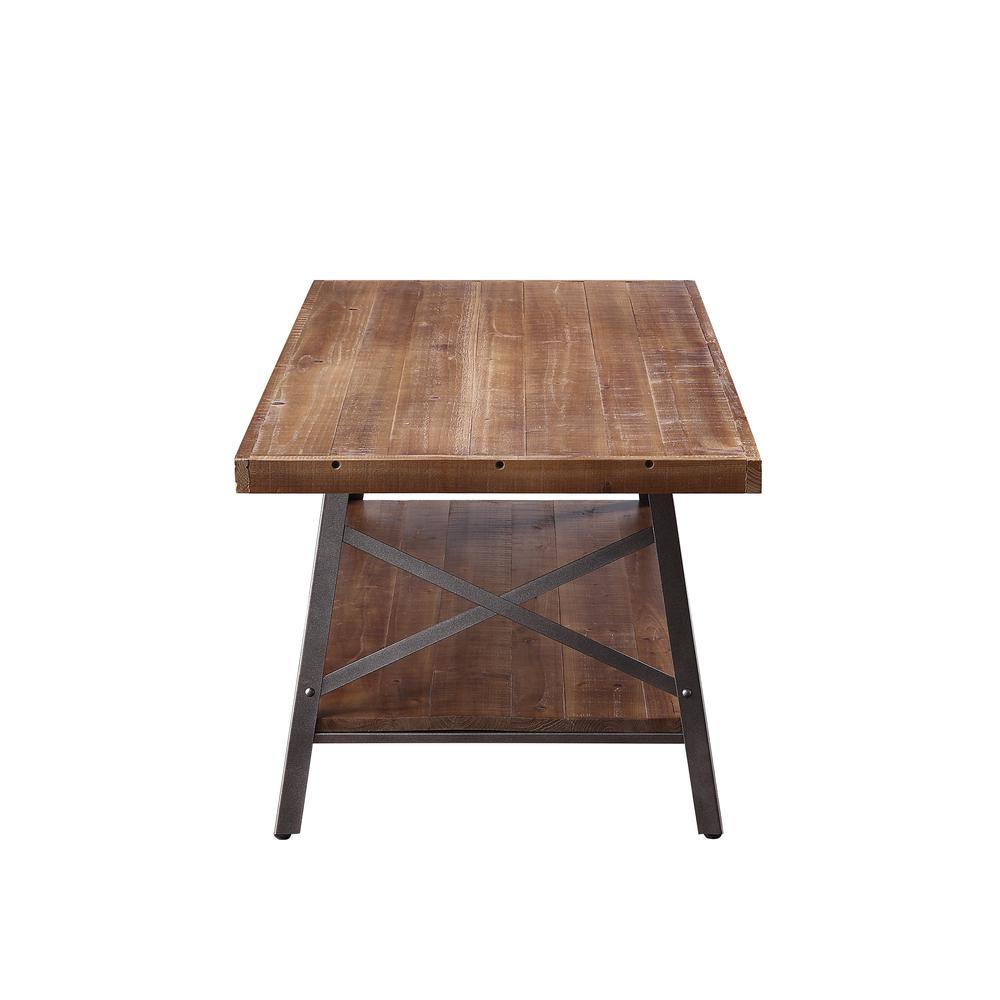 Ikram Coffee Table Weathered Oak & Sandy Black. Picture 5