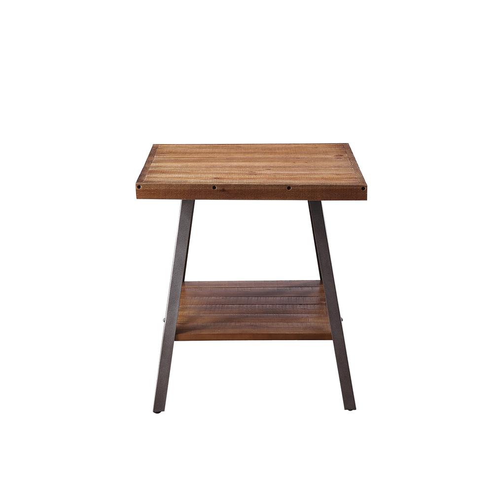 Ikram Coffee Table Weathered Oak & Sandy Black. Picture 9