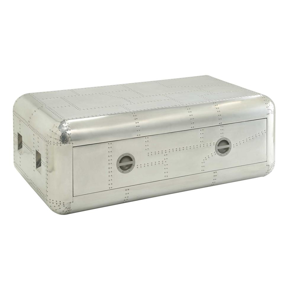Brancaster Coffee Table, Aluminum (82180). Picture 1