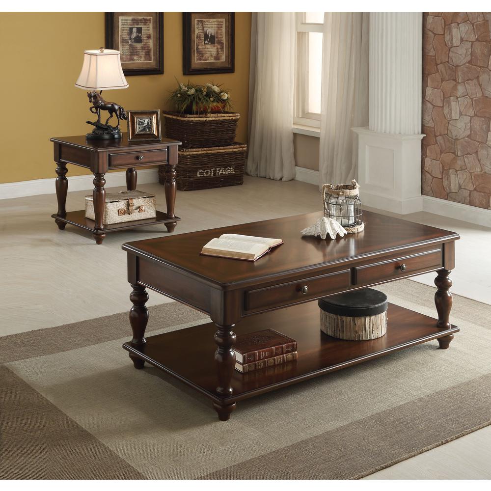 Farrel Coffee Table w/Lift Top Walnut. Picture 3