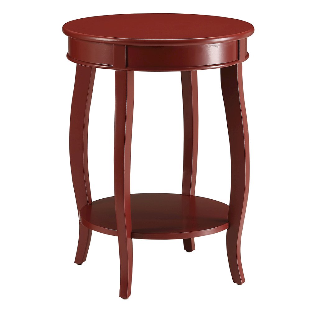 Aberta Accent Table Red. Picture 1