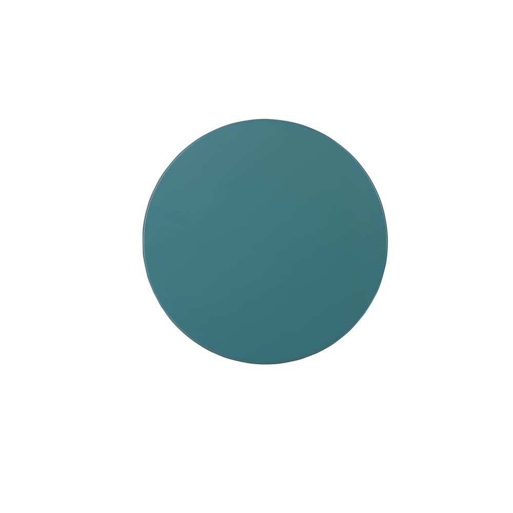 Aberta Accent Table Teal. Picture 3