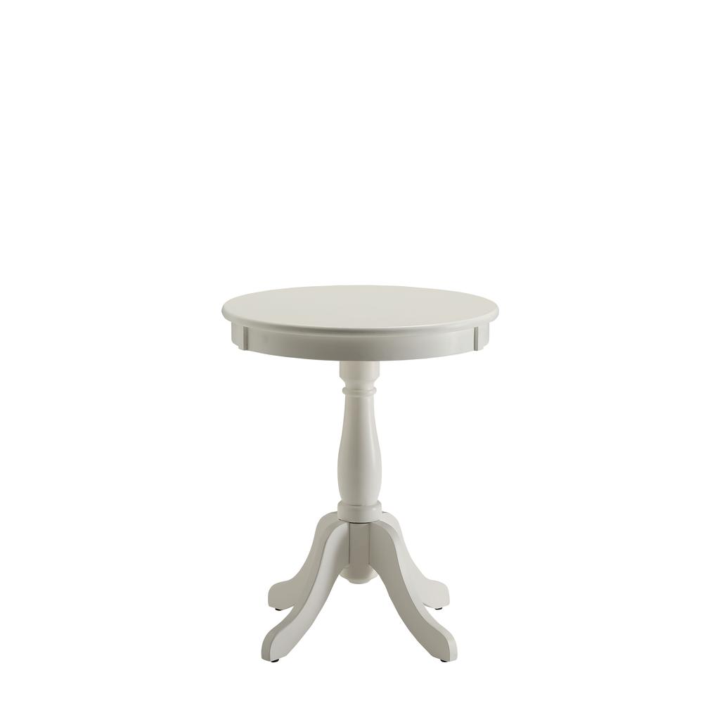 Alger Accent Table White. Picture 1